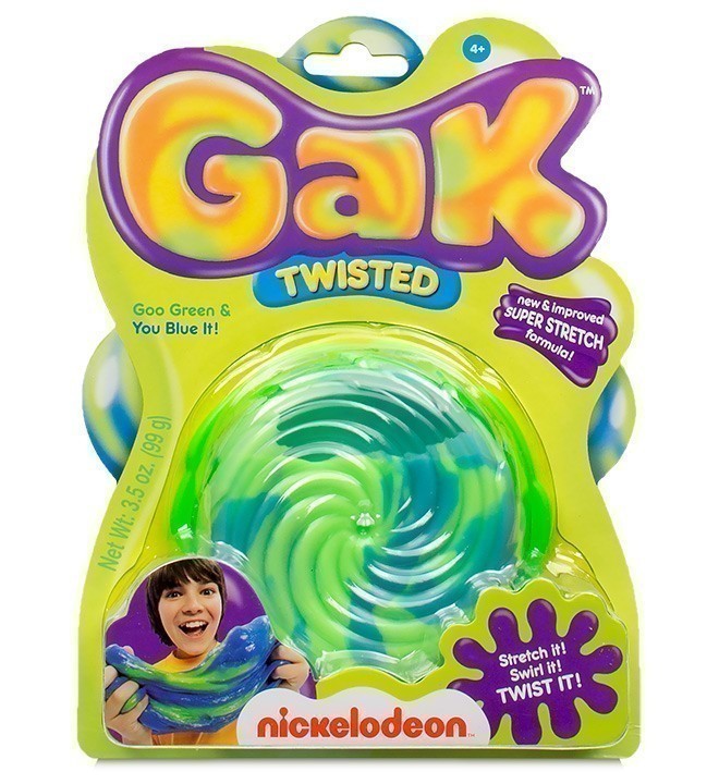 Nickelodeon - Twisted Gak - Outrageous Orange and Tickled Pink