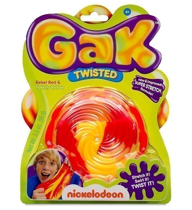 Nickelodeon - Twisted Gak - Rebel Red and Yakkity Yellow