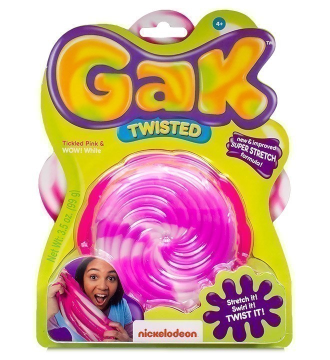 Nickelodeon - Twisted Gak - Tickled Pink & WOW White