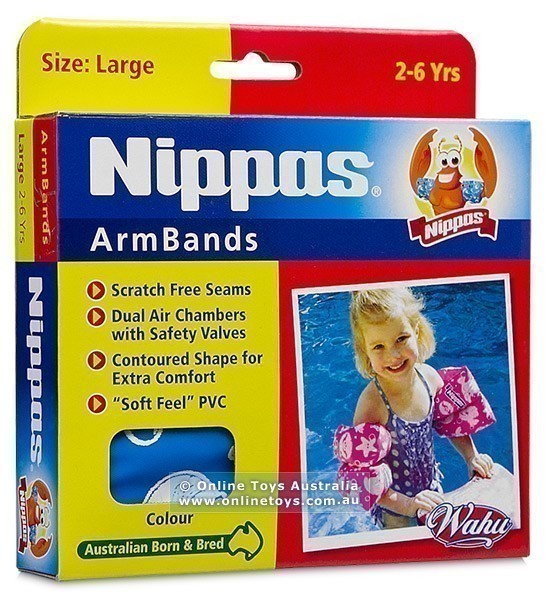 Nippas - Large Arm Bands - Blue