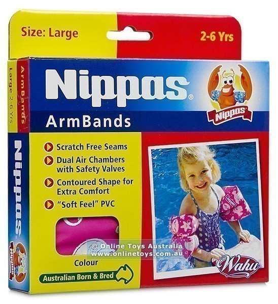 Nippas - Large Arm Bands - Pink