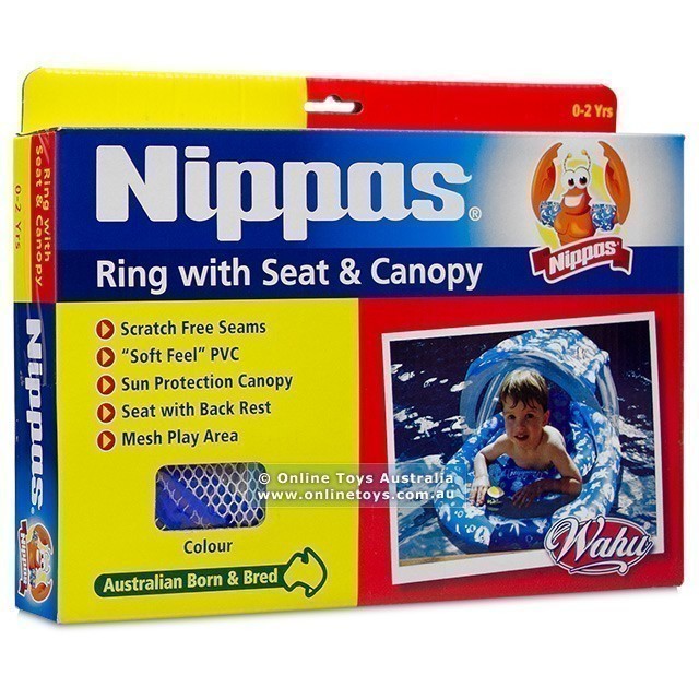 Nippas - Ring with Seat & Canopy - Blue