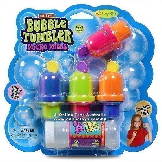 No Spill Bubble Tumbler Micro Minis