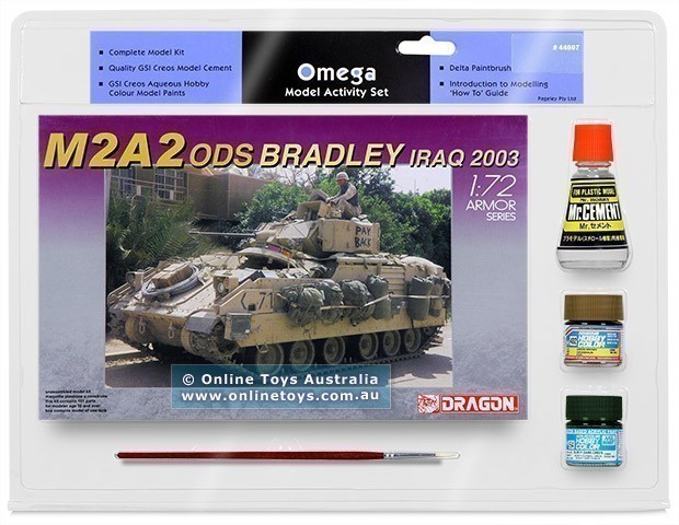 Omega - Dragon - 1/72 M2 A2 ODS Bradley Tank Model Kit