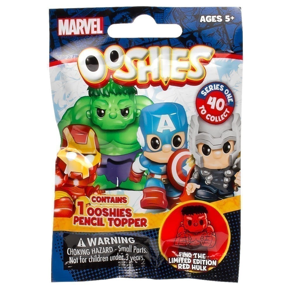 Ooshies Pencil Toppers - Marvel Blind Bag