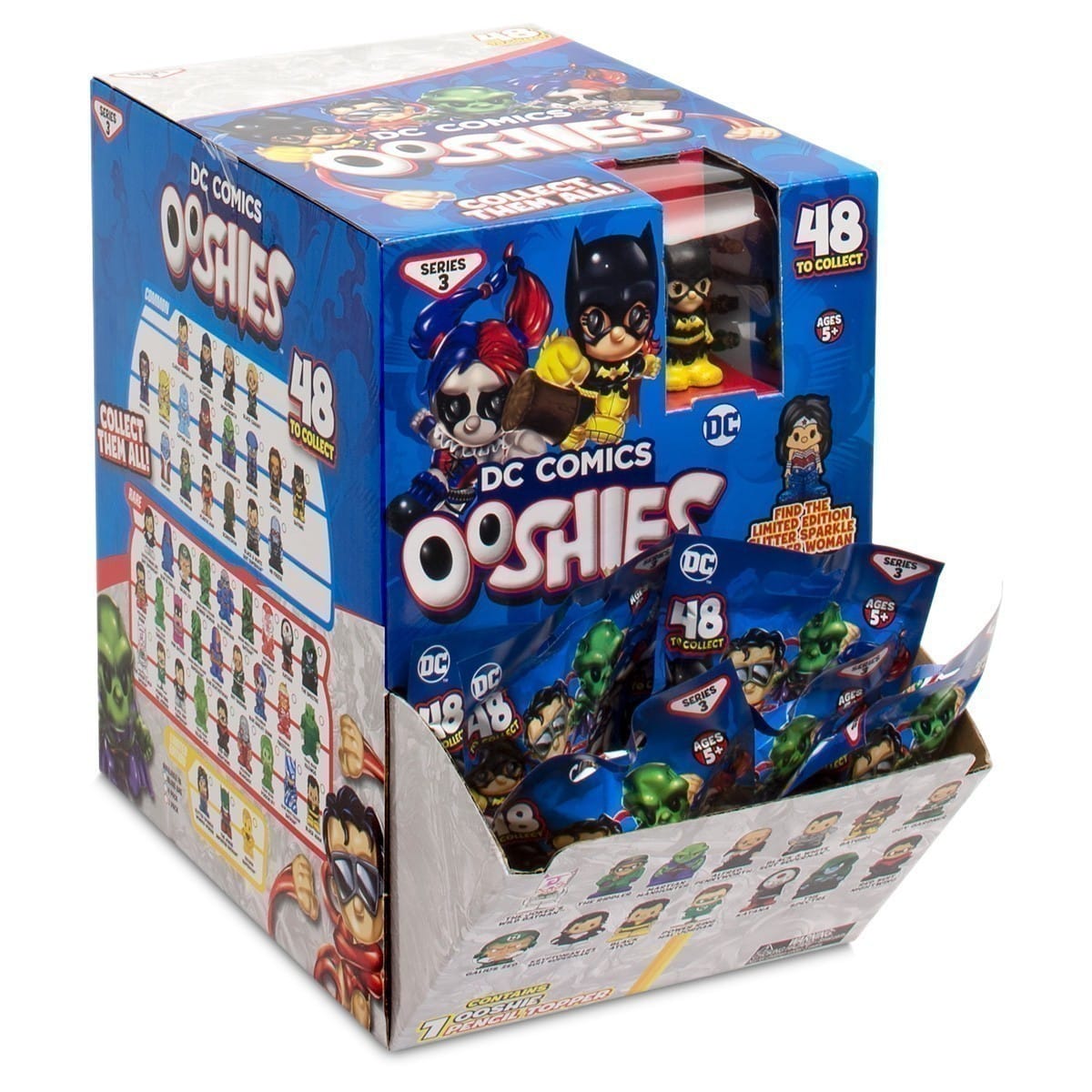 Ooshies Pencil Toppers - Series 3 - DC Comics Blind Bag