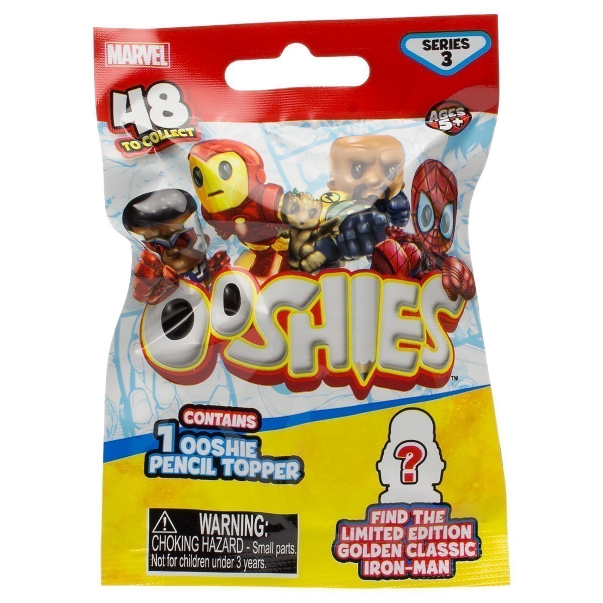 Ooshies Pencil Toppers - Series 3 - Marvel Blind Bag