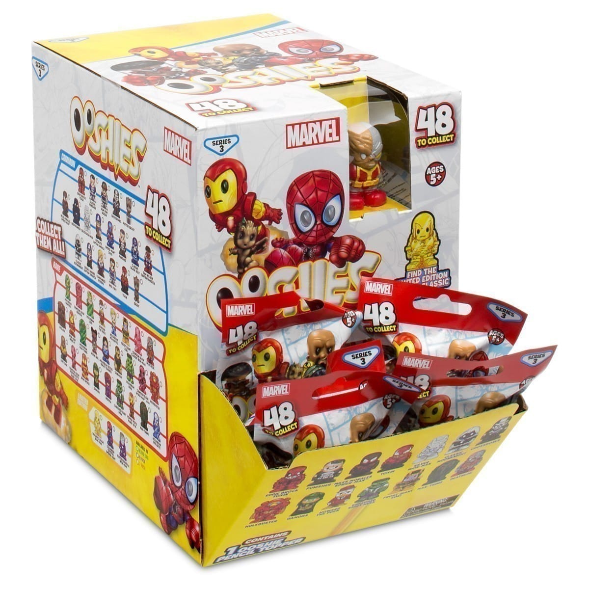 Ooshies Pencil Toppers - Series 3 - Marvel Blind Bag