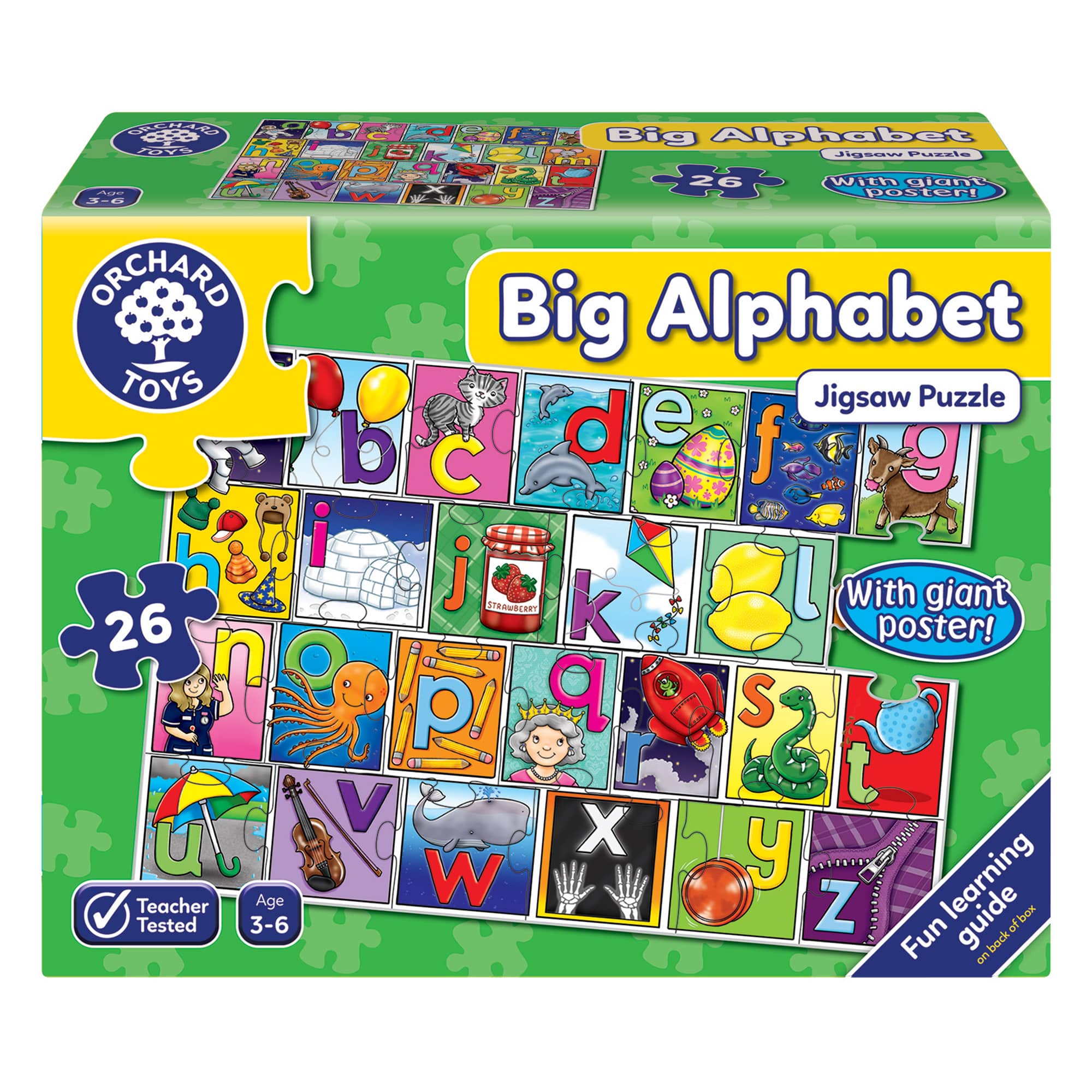Orchard Toys Alphabet Match Jigsaw Puzzle 