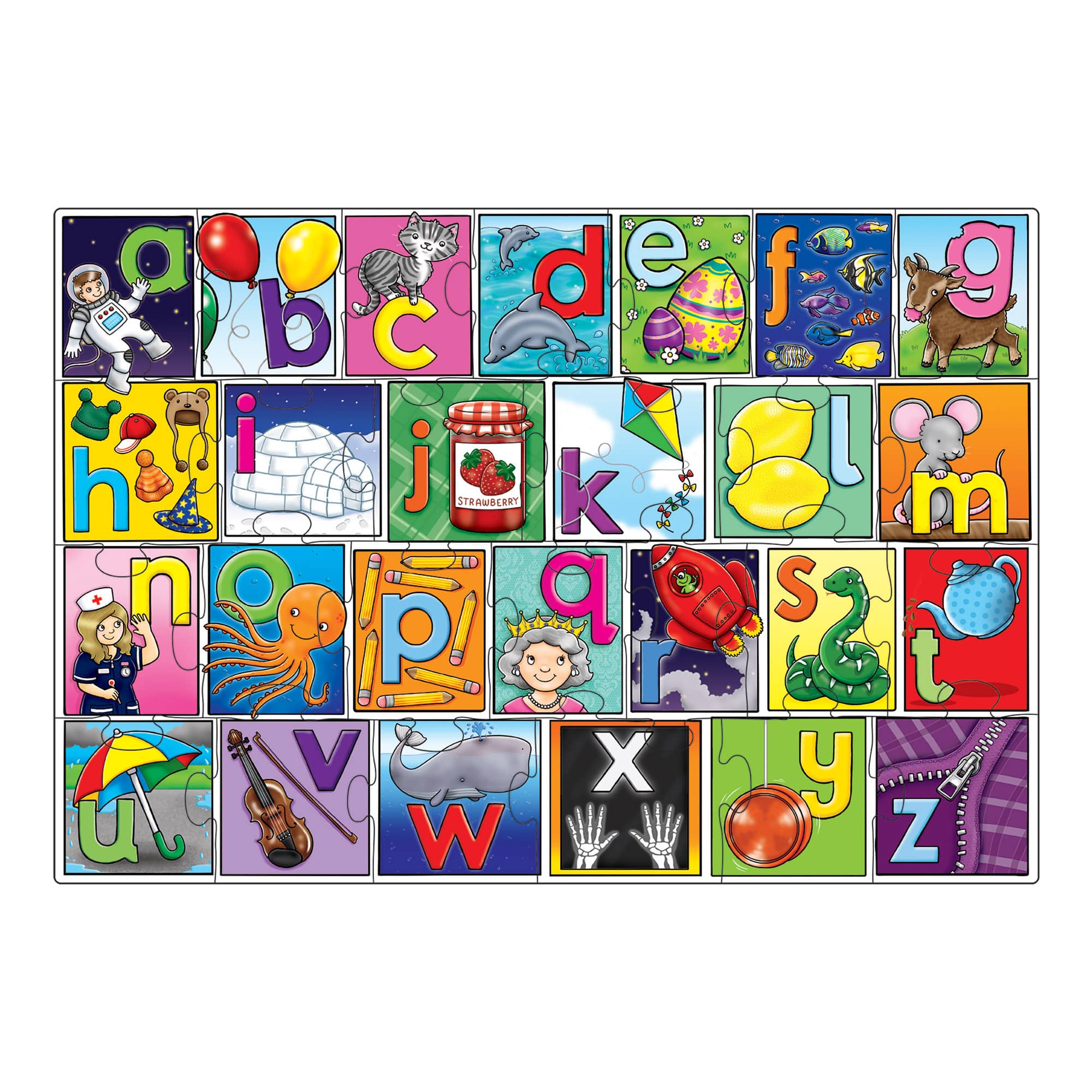 Orchard Toys - Big Alphabet Jigsaw Puzzle & Poster