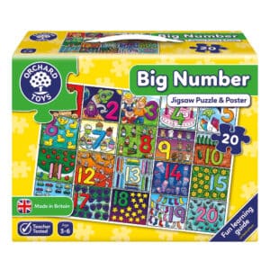 Orchard Toys - Big Number Jigsaw Puzzle & Poster