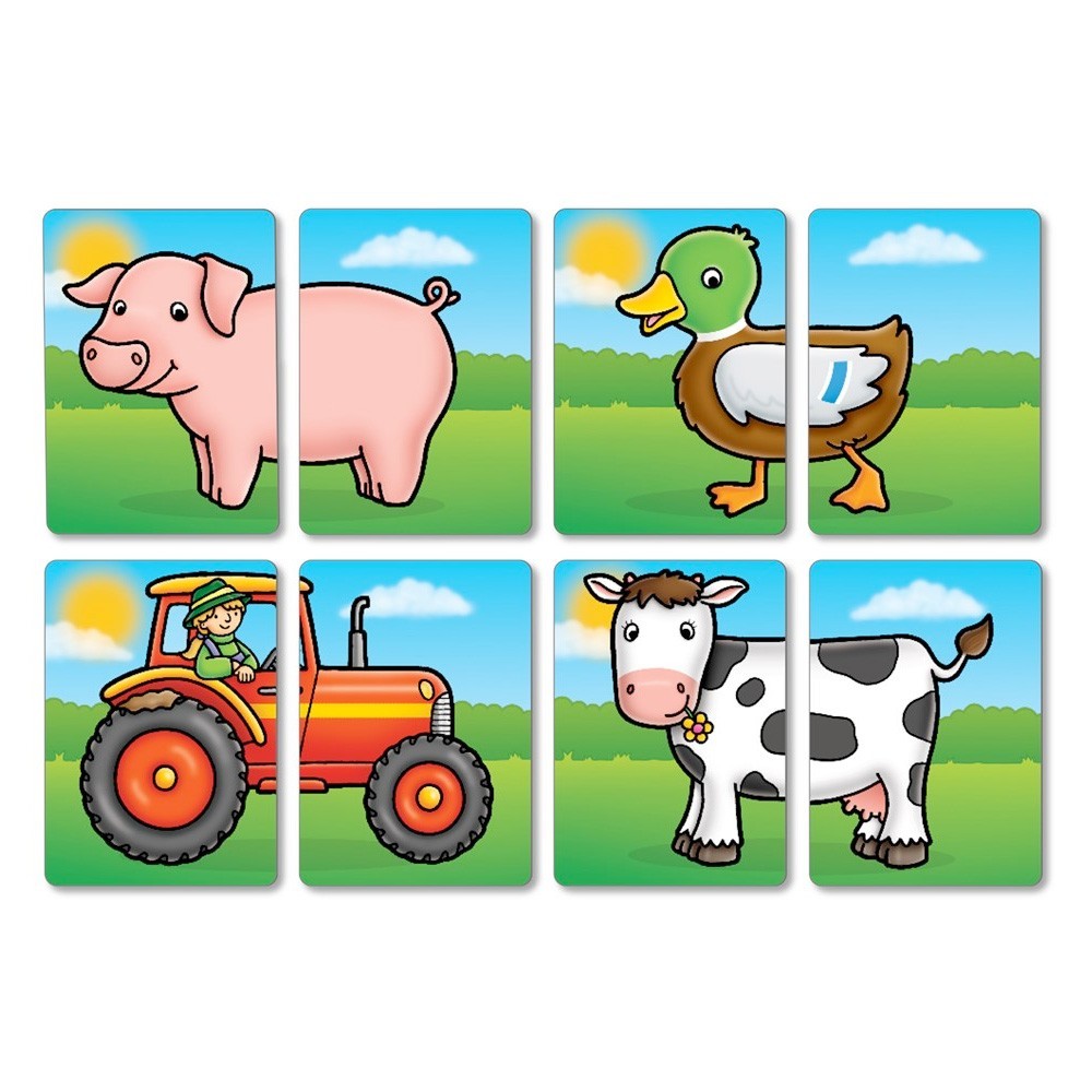 Orchard Toys - Farmyard Heads & Tails