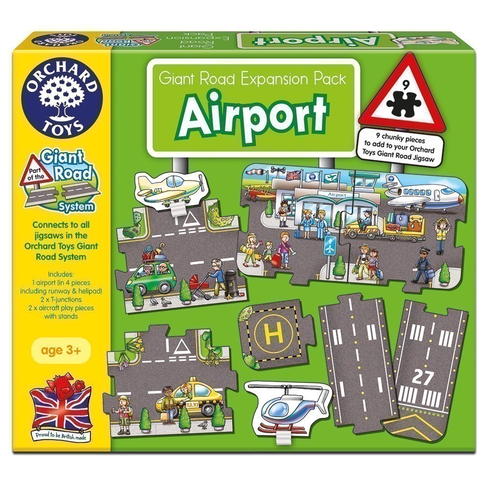 Orchard Toys - Giant Road Expansion Pack - Airport