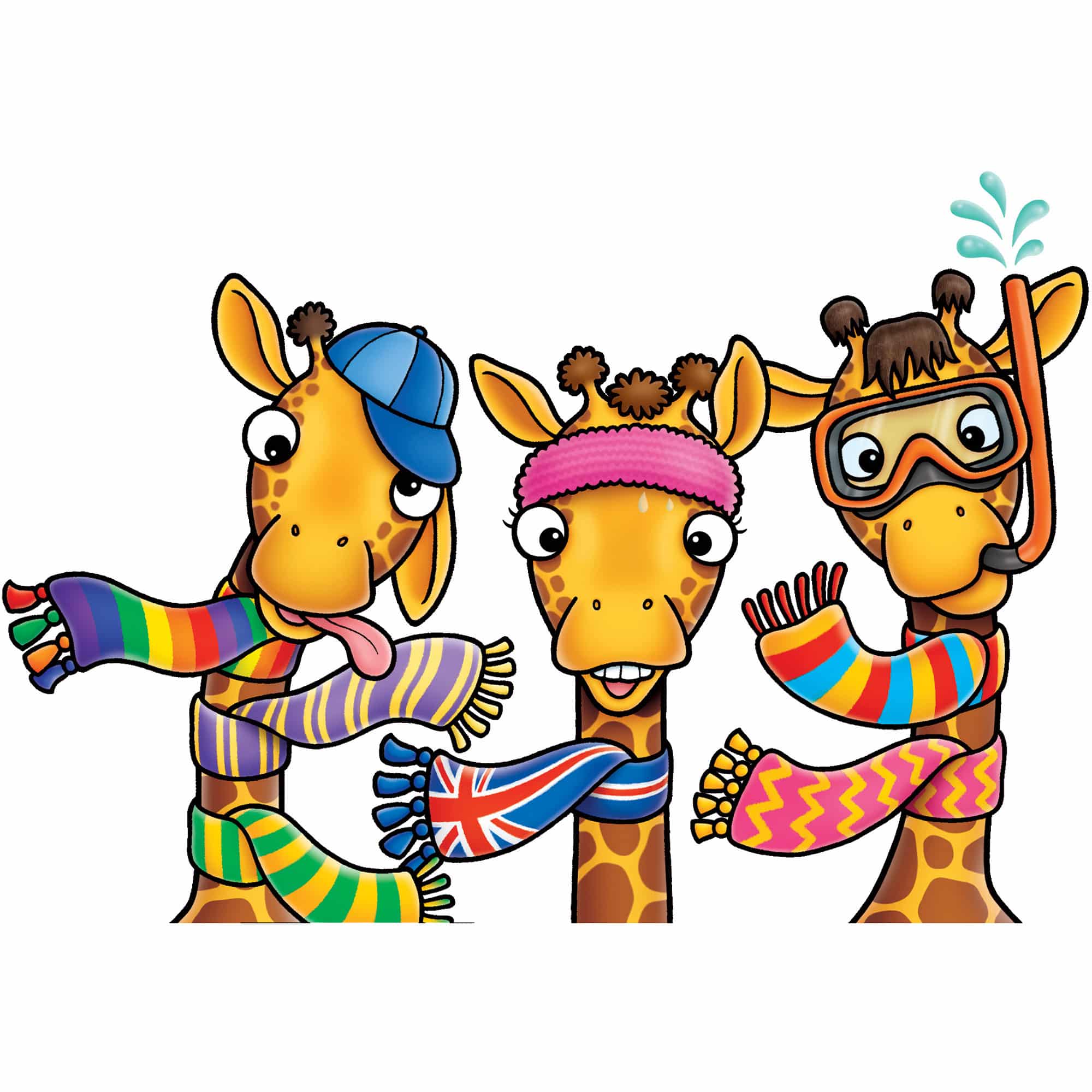 Orchard Toys - Giraffes in Scarves Game