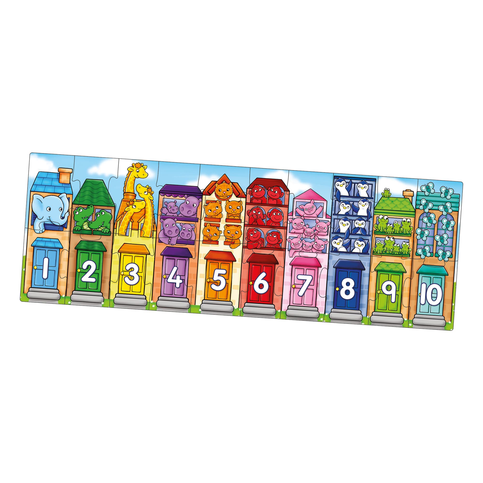 Orchard Toys - Number Street Jigsaw Puzzle
