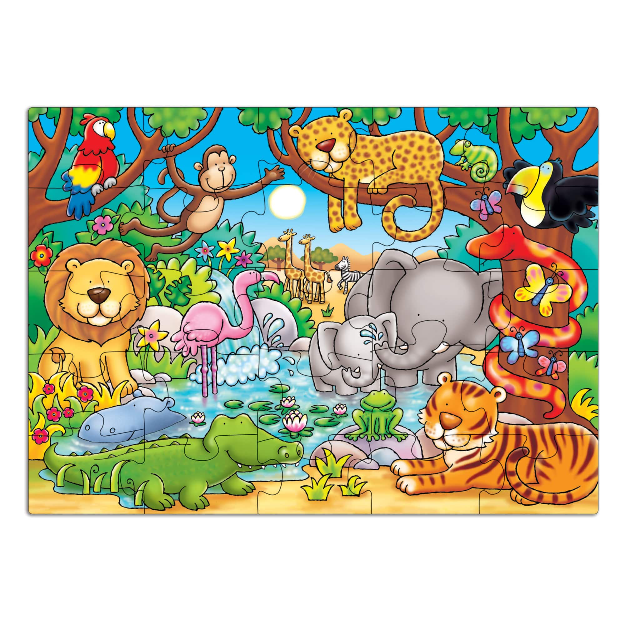Orchard Toys - Who's in the Jungle Jigsaw Puzzle