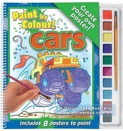 Paint by Colour - Cars