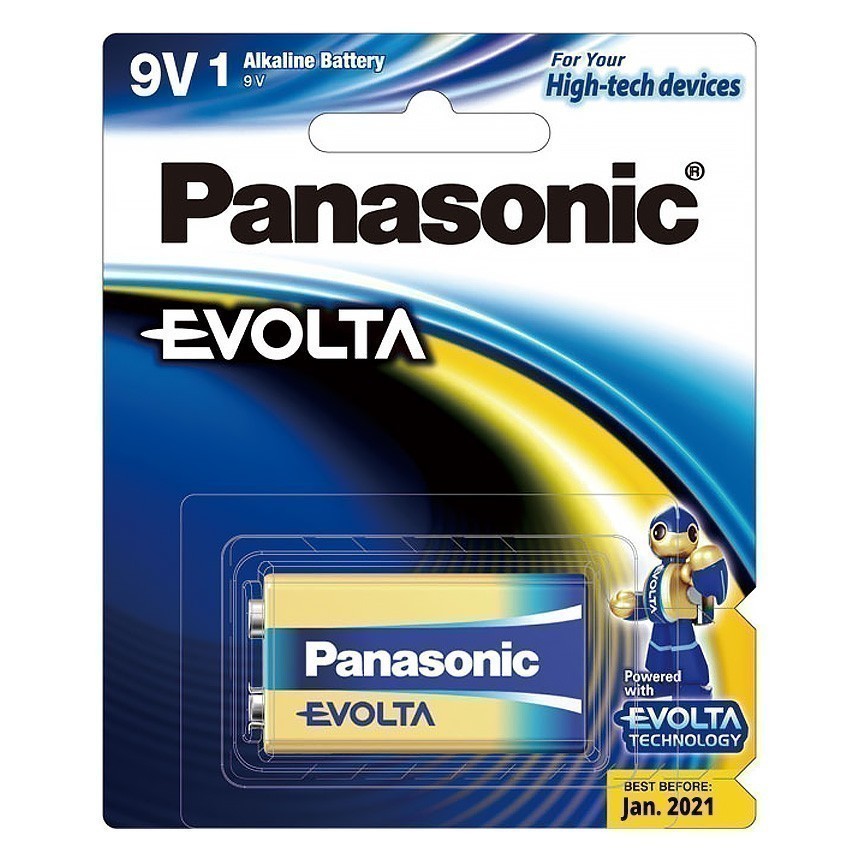Panasonic - EVOLTA Battery Pack - 1 X 9V