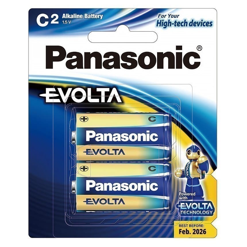 Panasonic - EVOLTA Battery Pack - 2 X C