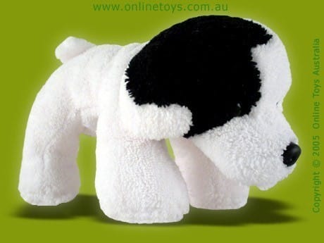 Patch The Dog 18cm - White