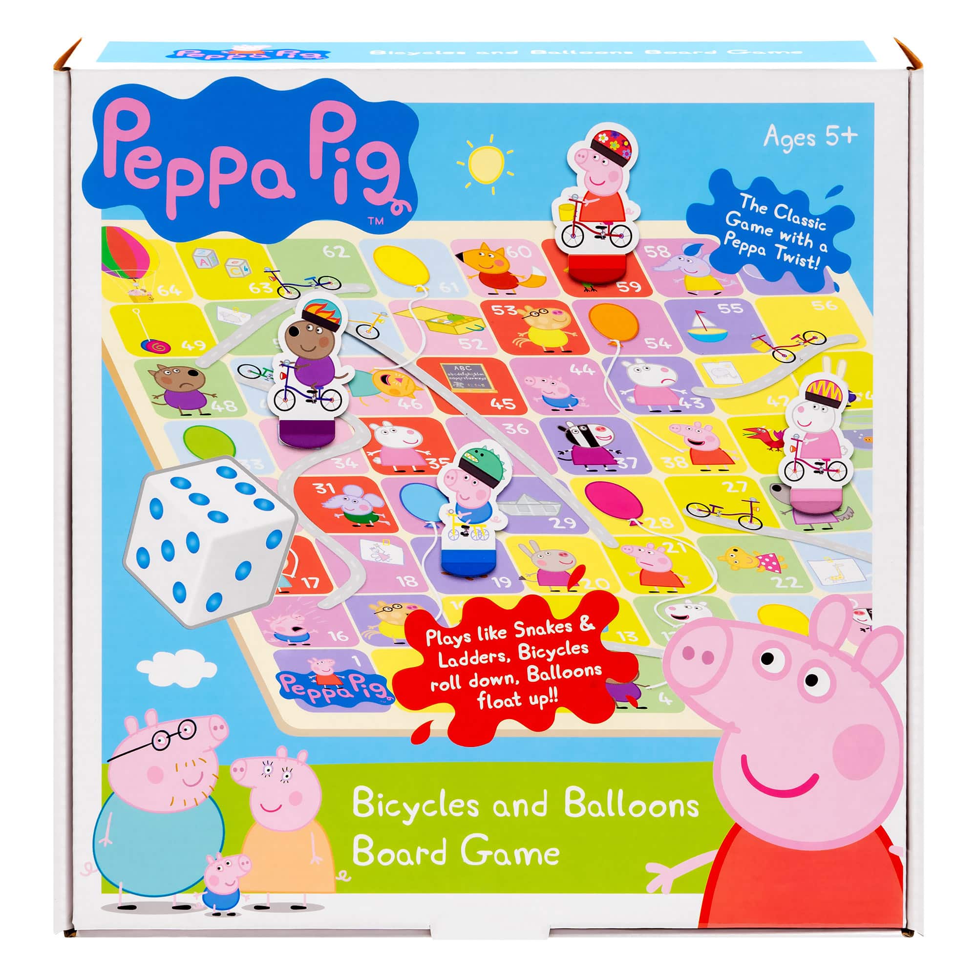Peppa Pig - Bicycles & Balloons Board Game