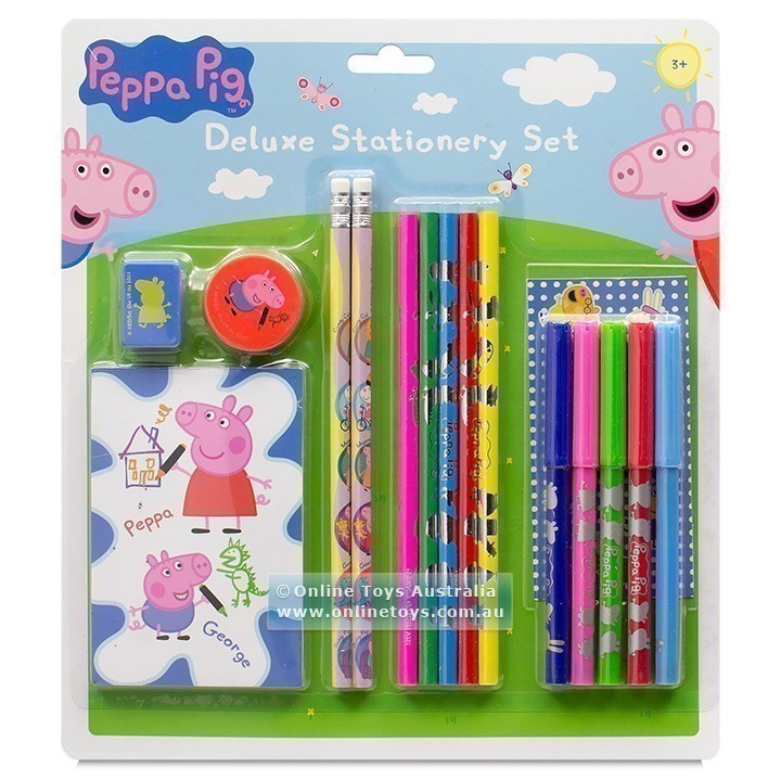Peppa Pig - Deluxe Stationery Set