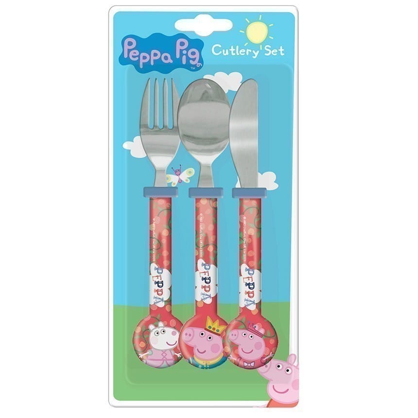 Peppa Pig - Once Upon A Time 3-Piece Cutlery Set