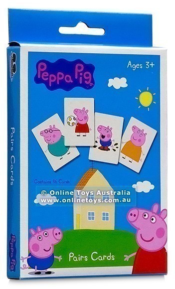 Peppa Pig - Pairs Card Game