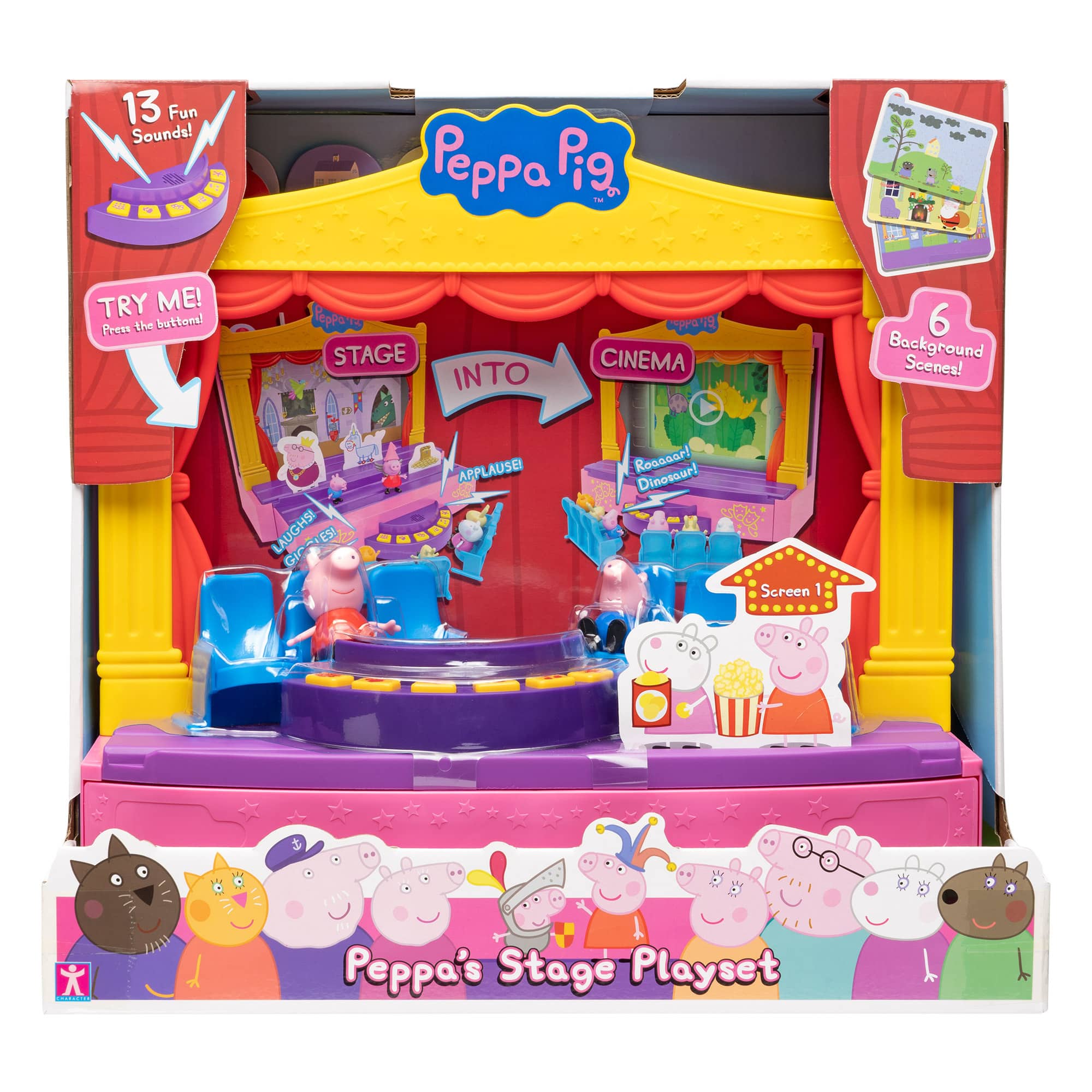 Peppa Pig - Peppa's Stage Playset