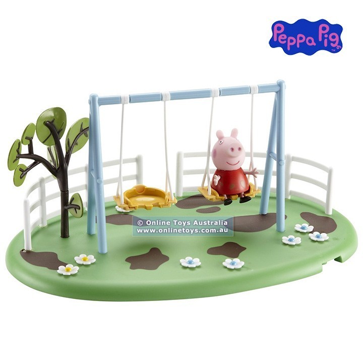 Peppa Pig - Playground Playset - Swing