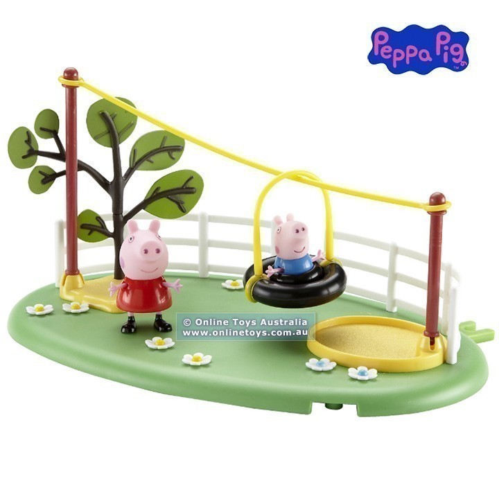Peppa Pig - Playground Playset - Zipline