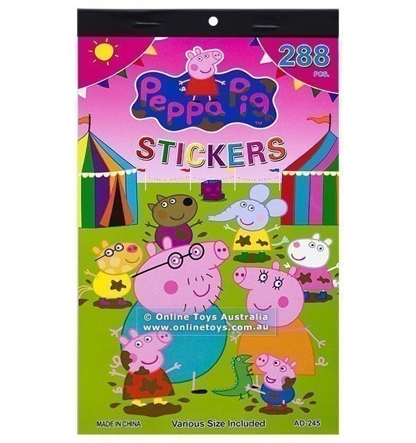 Peppa Pig - Sticker Pad - 288 Stickers