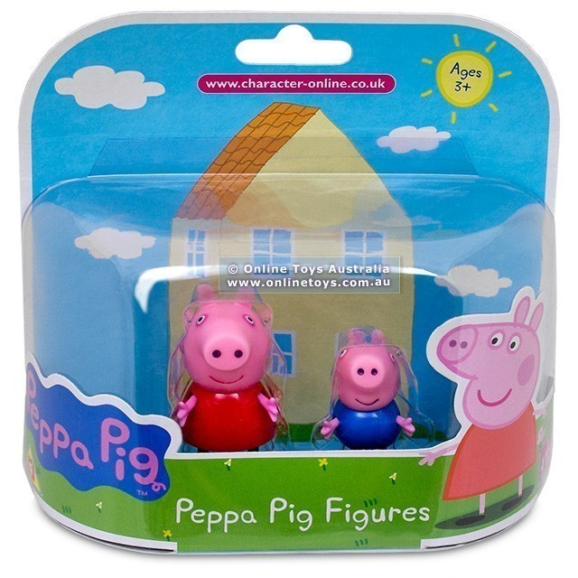 Peppa Pig - Twin Figure Pack - Peppa Pig & George Pig