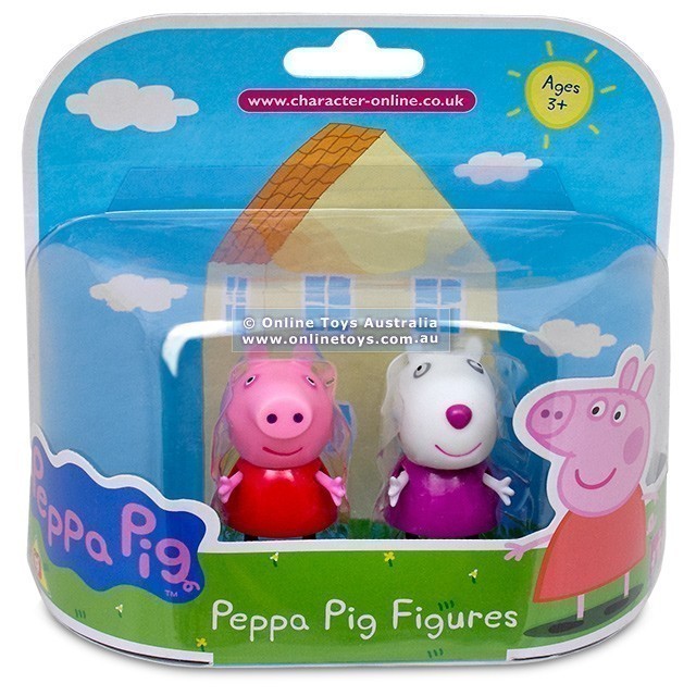 Peppa Pig - Twin Figure Pack - Peppa Pig & Suzie Sheep