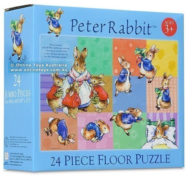 Peter Rabbit - 24 Piece Floor Puzzle