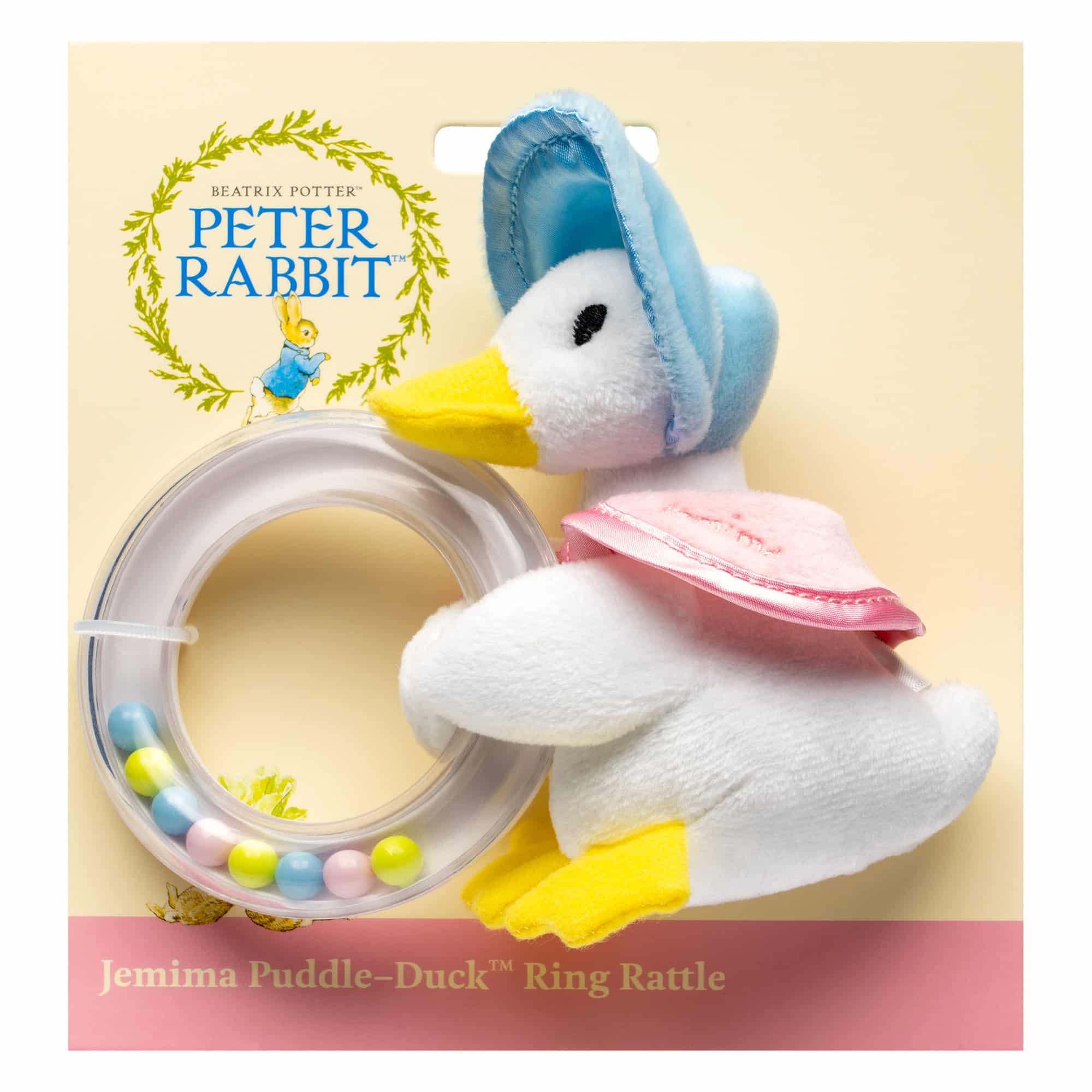 Peter Rabbit - Jemima Puddle-Duck Ring Rattle