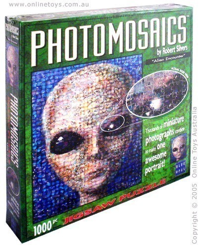 Photomosaics - Alient Encounter - 1,000 Piece Jigsaw Puzzle