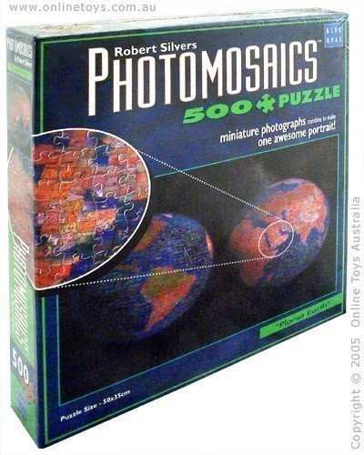 Photomosaics - Planet Earth - 500 Piece Jigsaw Puzzle