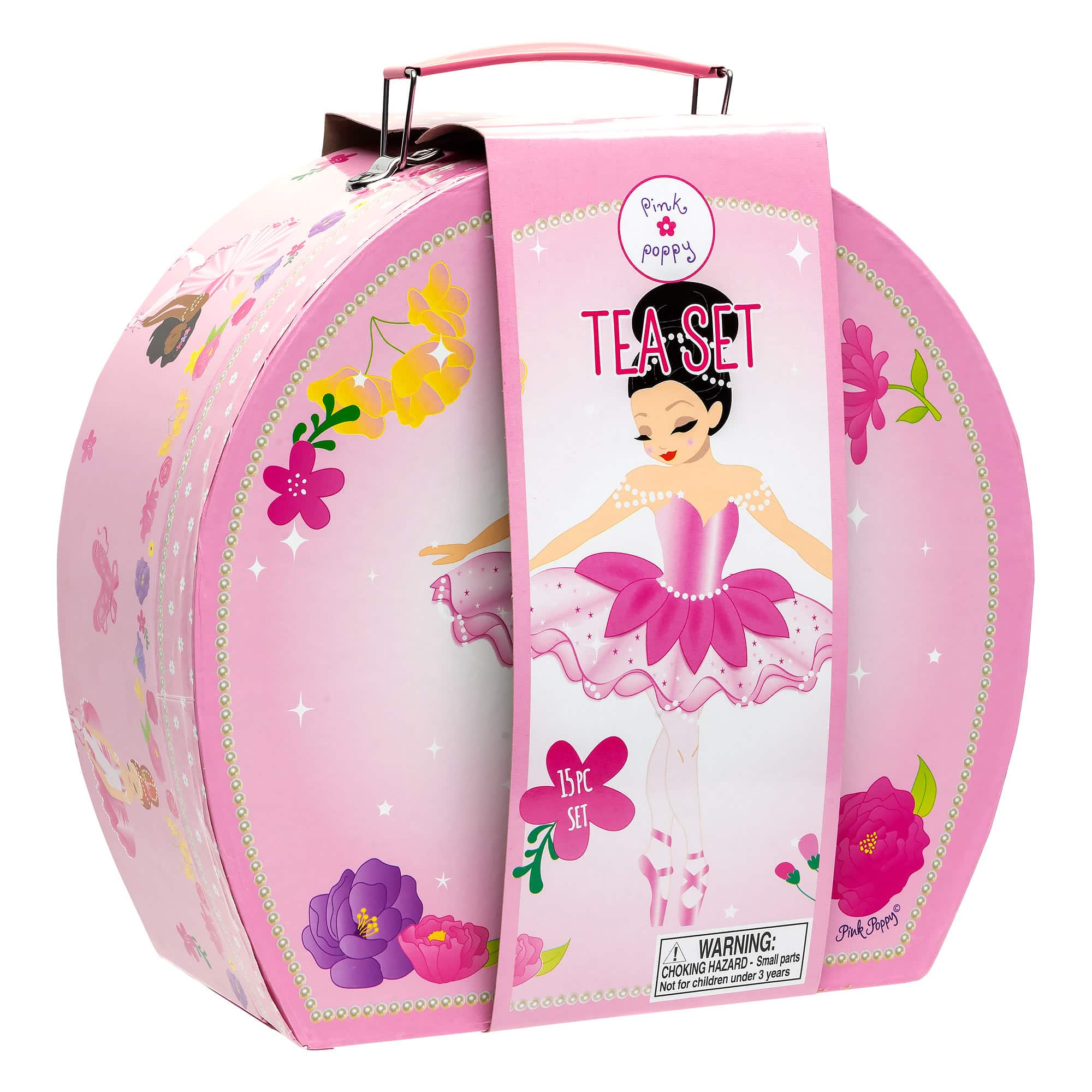 Pink Poppy - Ballerina Bouquet Tea Set