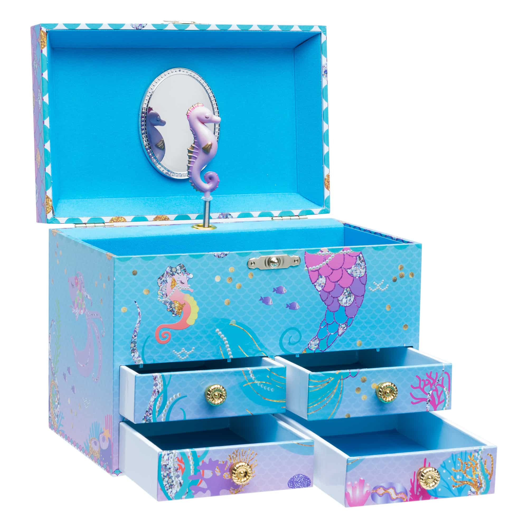 Pink Poppy - Musical Jewellery Box - Under The Sea
