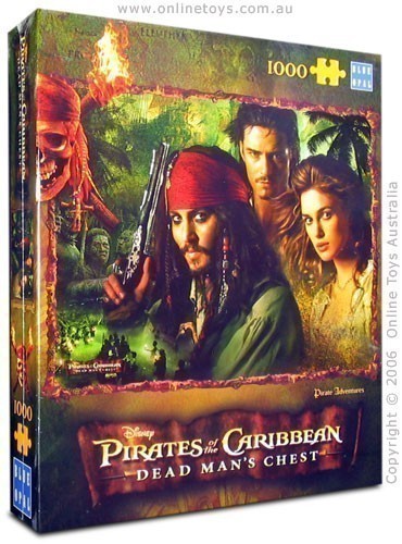 Pirates Of The Caribbean - Dead Mans Chest 1000pcs Jigsaw