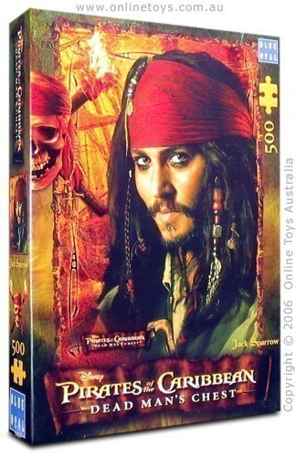Pirates Of The Caribbean - Jack Sparrow 500pcs Jigsaw