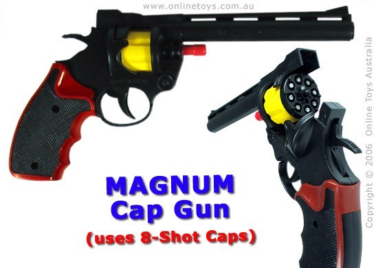 Plastic Magnum Cap Gun