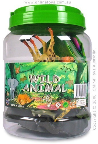 Plastic Wild Animal Figures