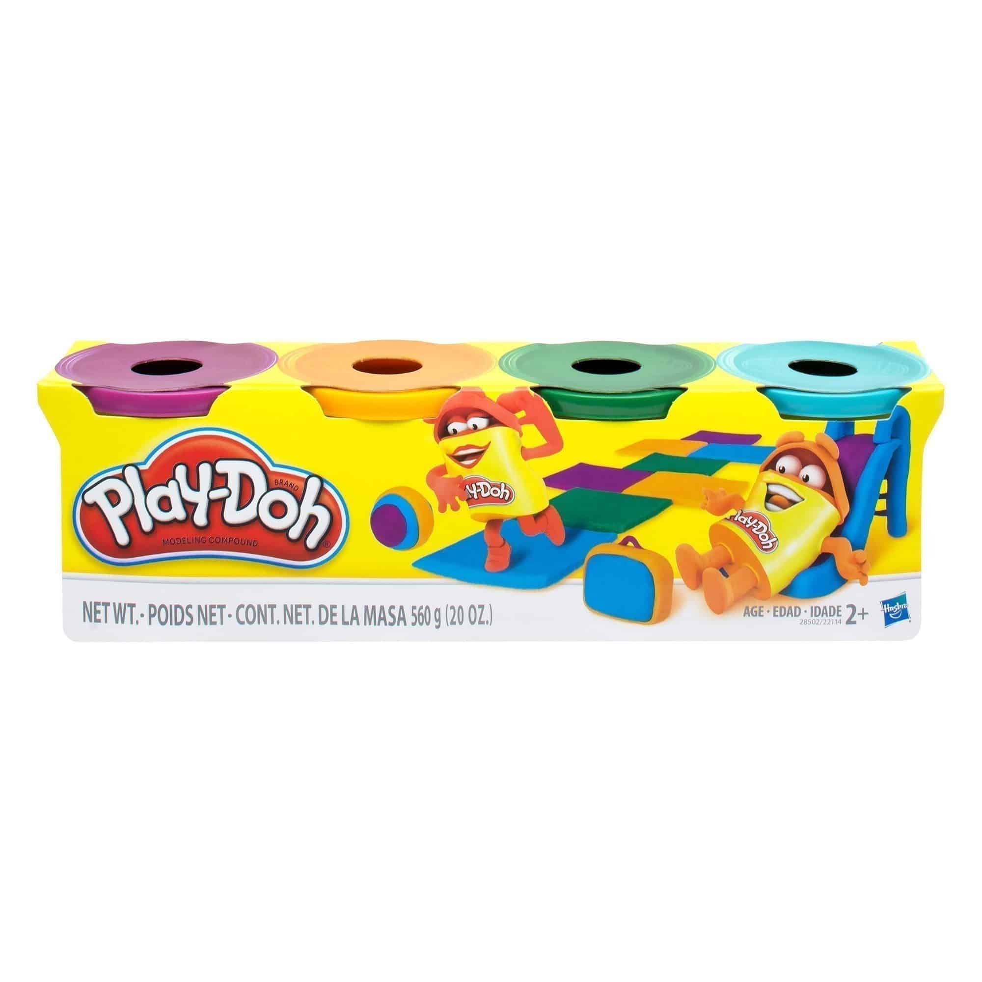 Play-Doh - 4-Tub Pack of Secondary Colours