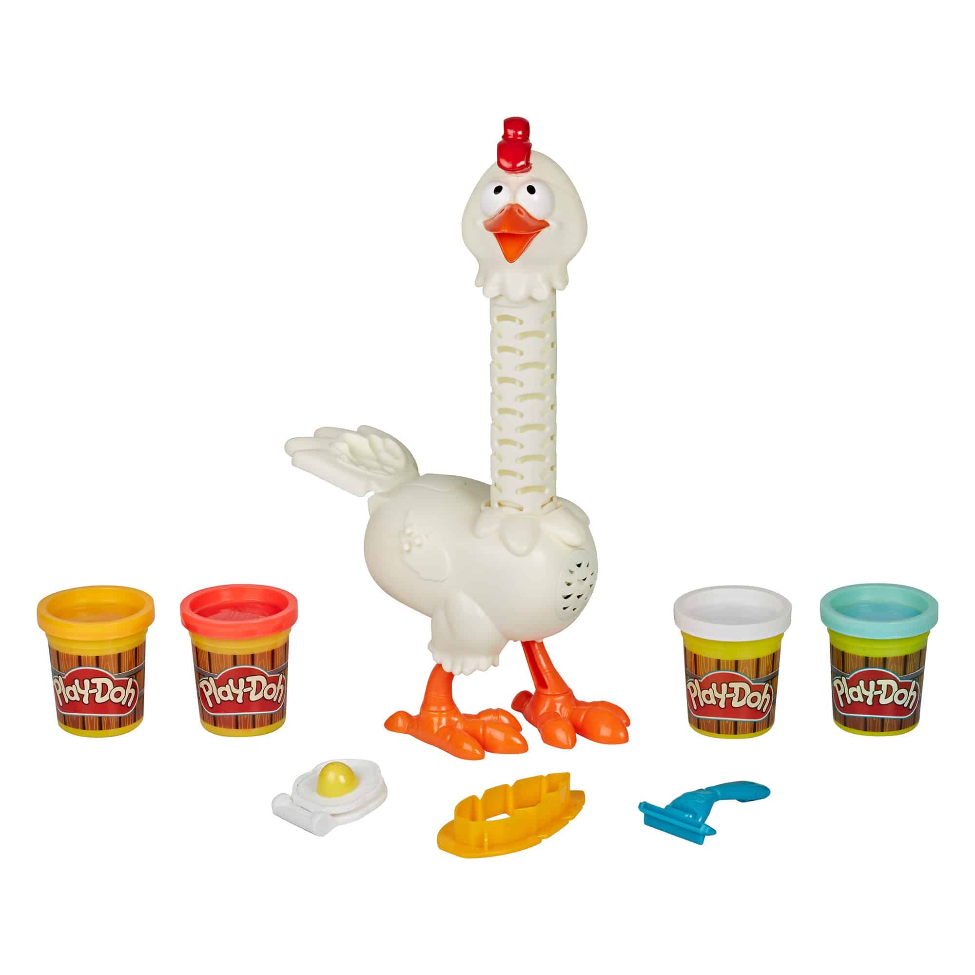 Play-Doh - Animal Crew - Cluck-a-Dee Feather Fun Chicken