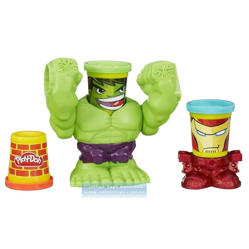 Play-Doh - Can-Heads - Smashdown Hulk