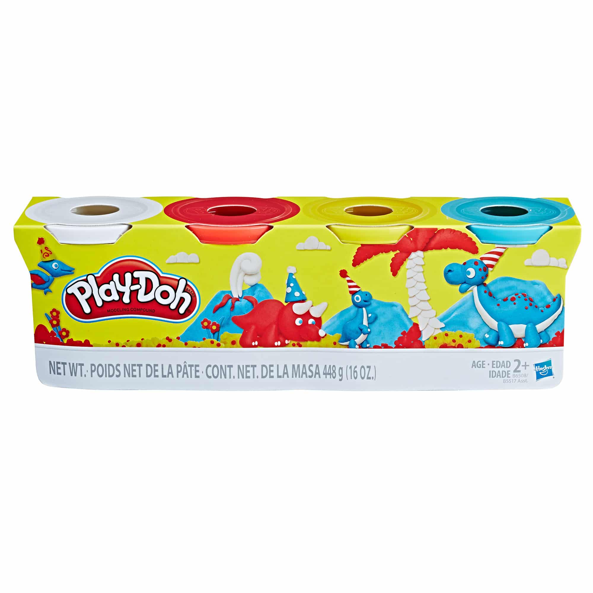 Play-Doh Classic Colours - 4-Tub Pack
