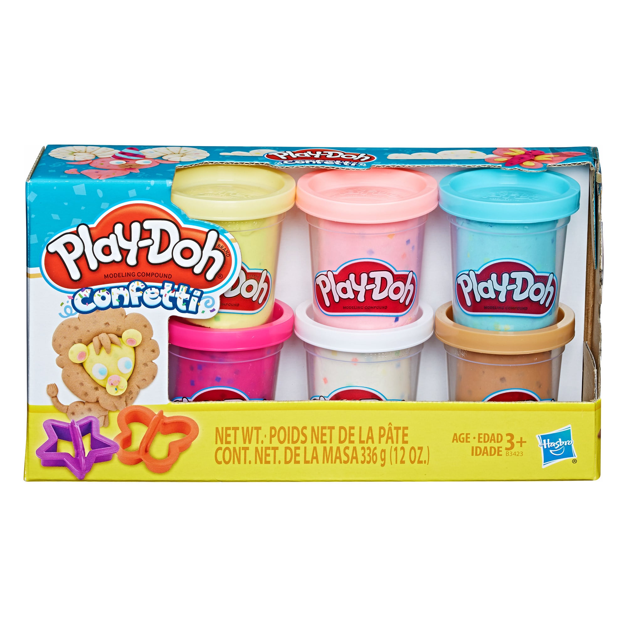 Play-Doh - Confetti Compound 6-Pack