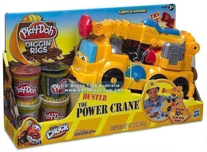Play-Doh - Diggin Rigs - Buster The Power Crane
